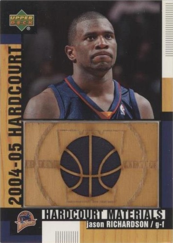 2004-05 Upper Deck Hardcourt - Jason Richardson #HCM-JR
