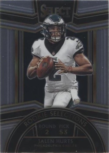 2020 Panini Select Jalen Hurts #RS-19