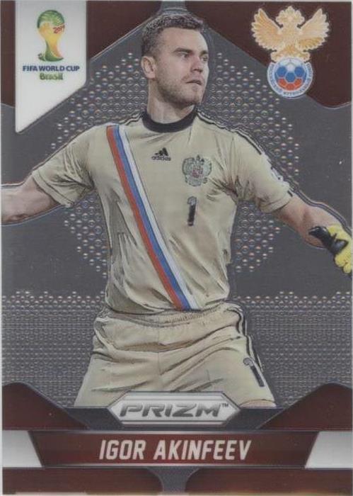2014 Panini Prizm World Cup Igor Akinfeev #162