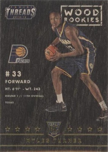 2015-16 Panini Threads - Myles Turner #247