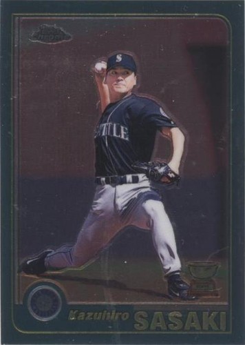 2001 Topps Chrome - Kazuhiro Sasaki #567