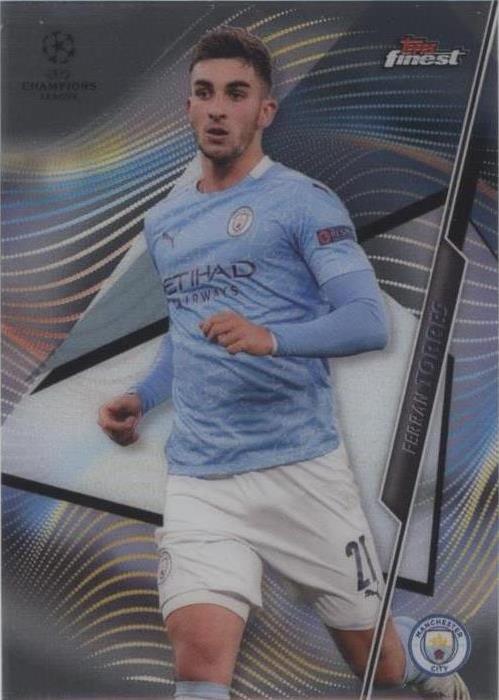 2020-21 Topps Finest UCL Ferran Torres #91