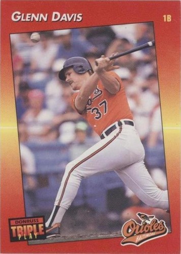 1992 Donruss Triple Play - Glenn Davis #60