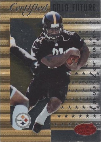 1999 Leaf Certified Amos Zereoue #9