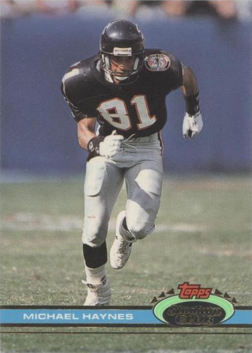1991 Topps Stadium Club Michael Haynes #447