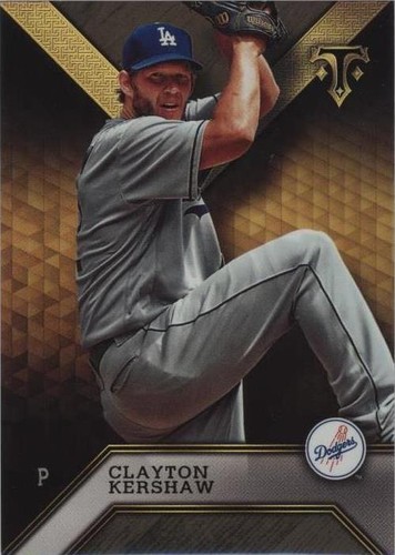 2016 Topps Triple Threads - Clayton Kershaw #37