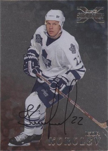 2002-03 In the Game Be A Player Signature Series - Igor Korolev #289