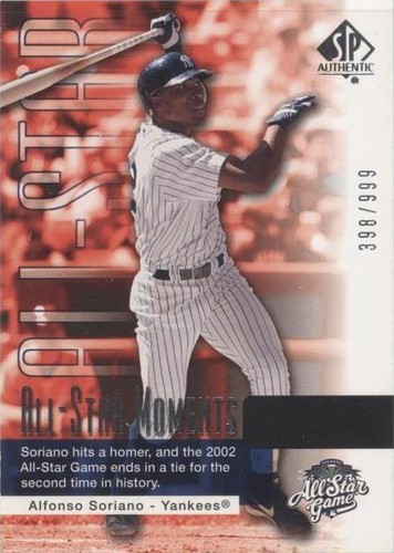 2004 SP Authentic - Alfonso Soriano #175