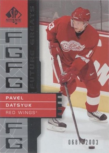 2002-03 SP Authentic - Pavel Datsyuk #115
