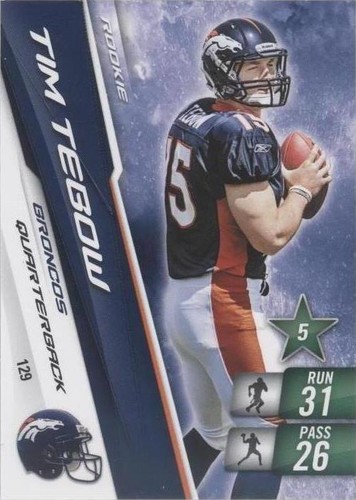 2010 Adrenalyn XL Tim Tebow #129