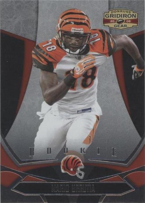 2008 Donruss Gridiron Gear Mario Urrutia #167