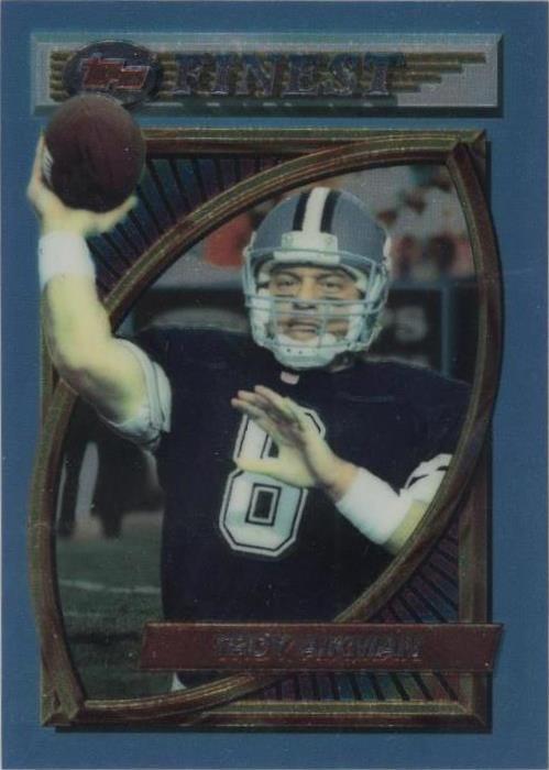 Topps Finest Troy Aikman #202 1994