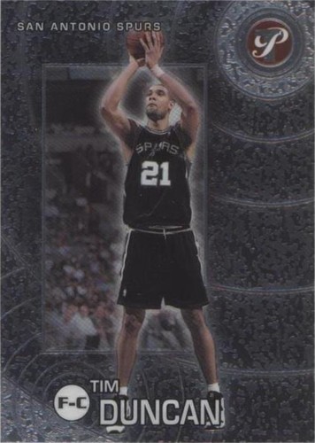 2002-03 Topps Pristine - Tim Duncan #6