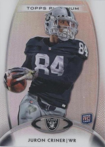 2012 Topps Platinum Juron Criner #128