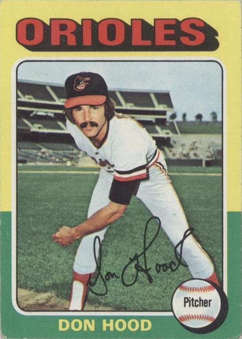 1975 Topps - Don Hood #516