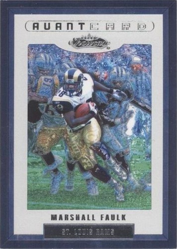 2002 Fleer Showcase Marshall Faulk #130