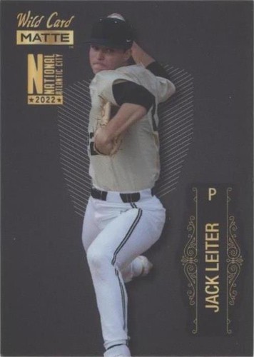 2022 Wild Card MATTE National Convention - Jack Leiter #MBN-3