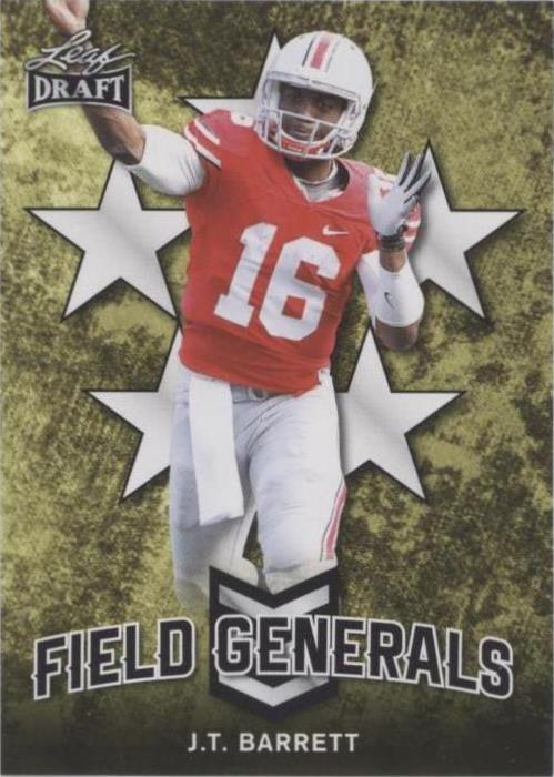 2018 Leaf Draft J.T. Barrett #FG-02