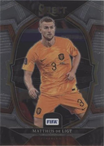 2022-23 Panini Select FIFA Matthijs de Ligt #92