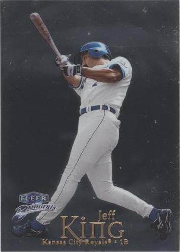 1999 Fleer Brilliants - Jeff King #40
