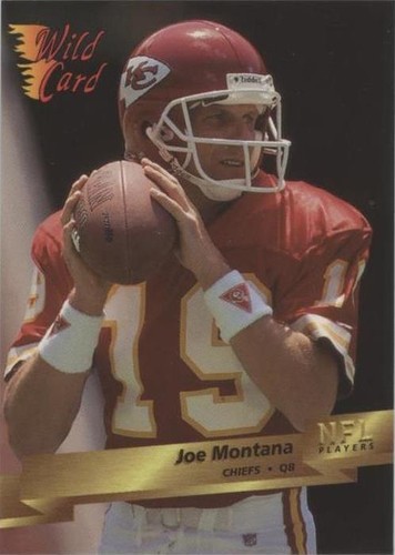1993 Wild Card Joe Montana #67