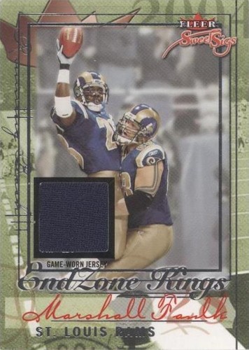 2004 Fleer Sweet Sigs Marshall Faulk #EZK/MF