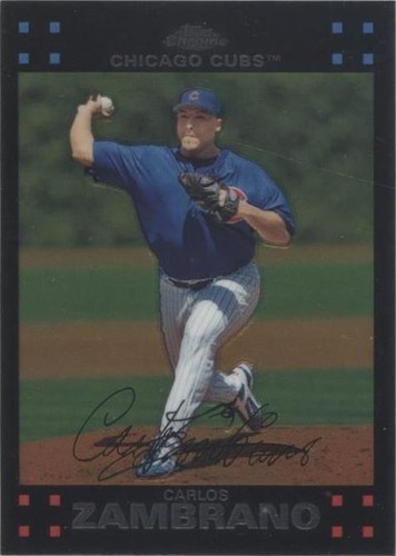 2007 Topps Chrome - Carlos Zambrano #174
