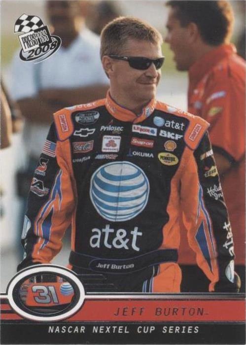 2008 Press Pass - Jeff Burton #7