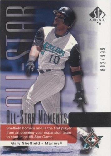 2004 SP Authentic - Gary Sheffield #164