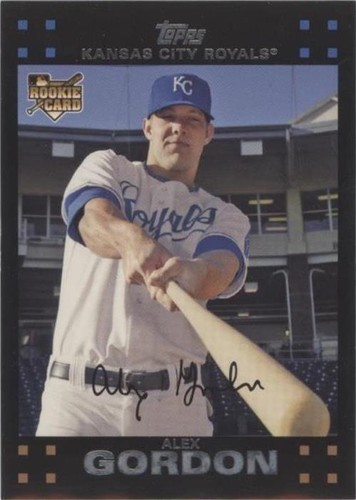 2007 Topps - Alex Gordon #634