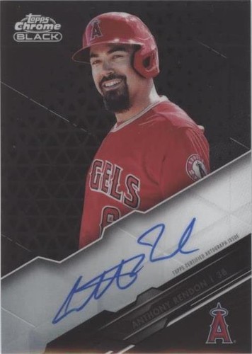 2020 Topps Chrome Black - Anthony Rendon #CBA-AR