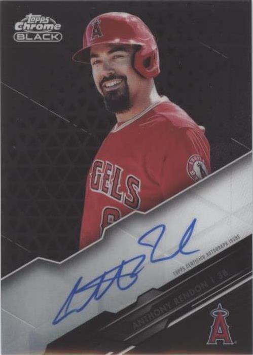 2020 Topps Chrome Black - Anthony Rendon #CBA-AR