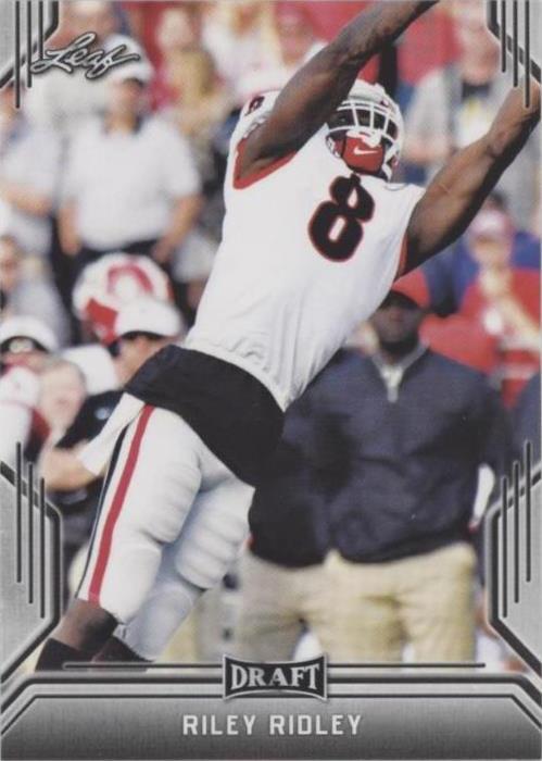 2019 Leaf Draft Riley Ridley #62