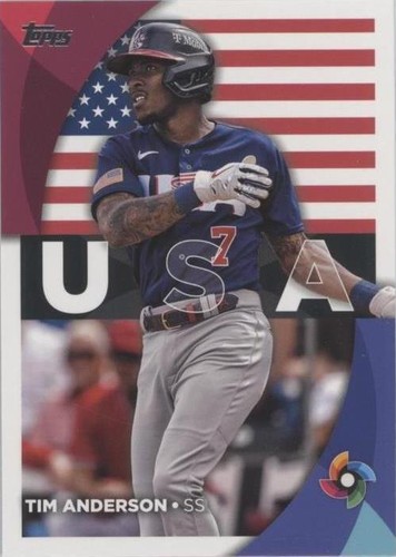 2023 Topps Series 2 - Tim Anderson #WBC-5