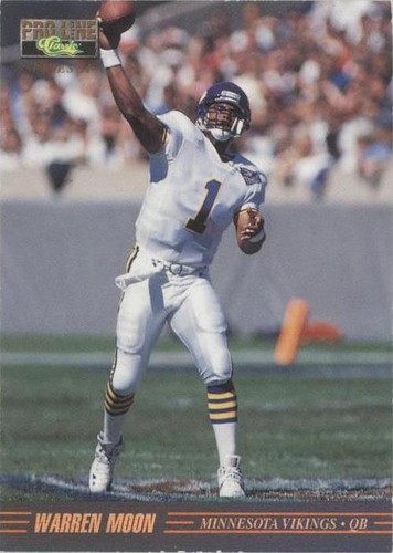 1995 Classic Pro Line Series II Warren Moon #II-29