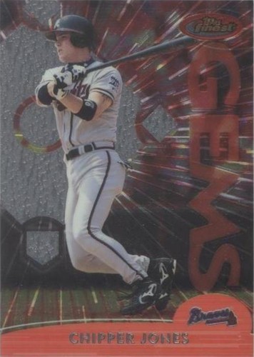 2000 Topps Finest - Chipper Jones #138