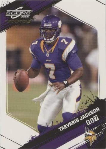 2009 Score Inscriptions Tarvaris Jackson #169