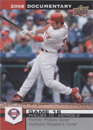 2008 Upper Deck Documentary - Chase Utley #506