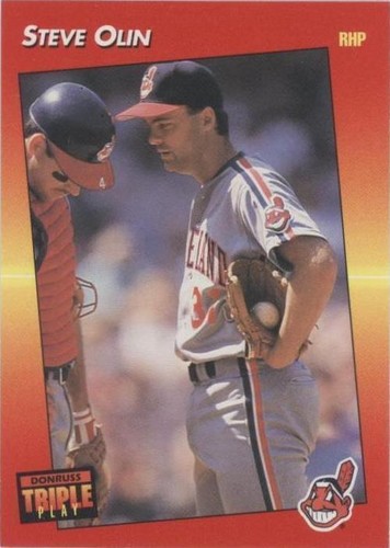 1992 Donruss Triple Play - Steve Olin #156