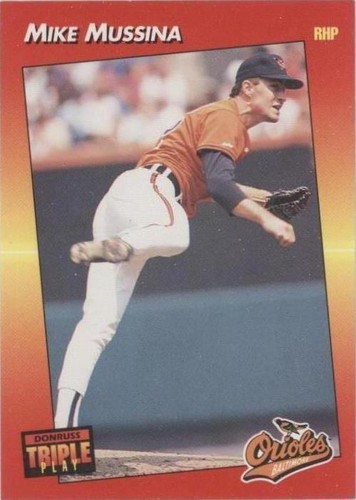 1992 Donruss Triple Play - Mike Mussina #237