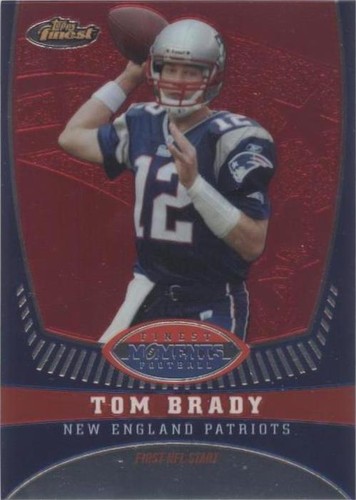 2008 Topps Finest Tom Brady #TB1