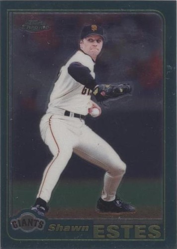 2001 Topps Chrome - Shawn Estes #431
