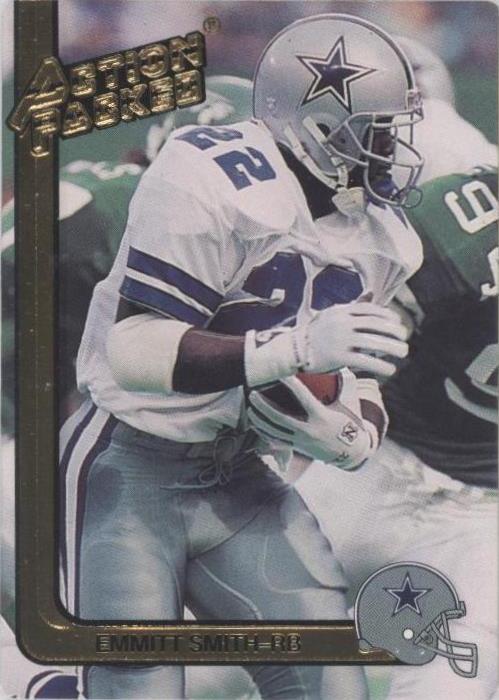 Emmitt Smith #59 1991 lleno de acción