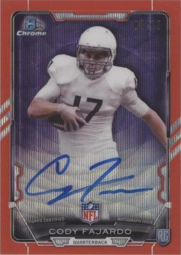 2015 Bowman Cody Fajardo #RCRA-CF