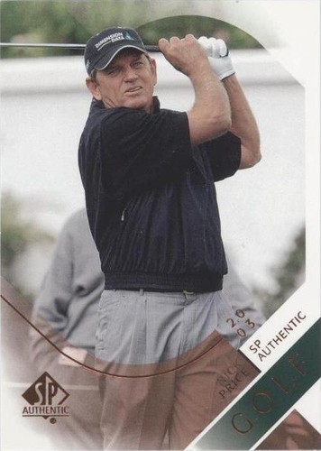 2003 SP Authentic - Nick Price #5SPA