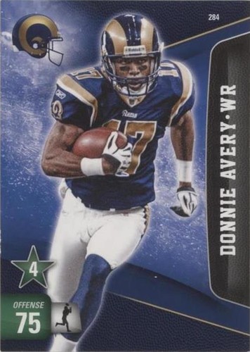 2011 Panini Adrenalyn XL Donnie Avery #284