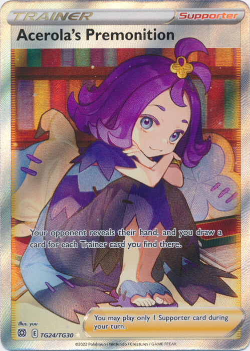Acerola’s Premonition SR psa10 PSA 10 Pokemon Japanese Acerola's Premonition VMAX Climax