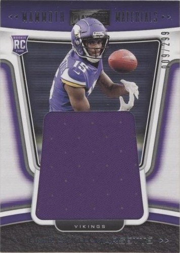 2021 Panini Playbook Ihmir Smith-Marsette #MAM-ISM