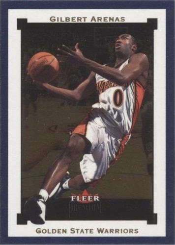 2002-03 Fleer Premium - Gilbert Arenas #43