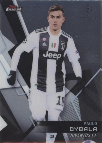 2018-19 Topps Finest UCL Paulo Dybala #38